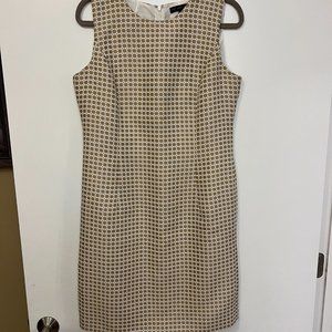 Brooks Brothers 346 Pattern Dress Business Sheath Dress Size 12